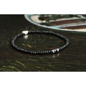 2mm Siyah Picasso Miyuki - Hematit Taşlı Bileklik