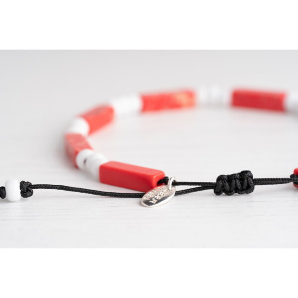 4mm Beyaz Miyuki-Varisit Taşı-925 Gümüş Bileklik