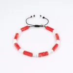 4mm Beyaz Miyuki-Varisit Taşı-925 Gümüş Bileklik