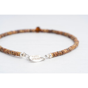 4mm Kehribar Taşı-Kehribar Sarı Miyuki Boncuk Bileklik