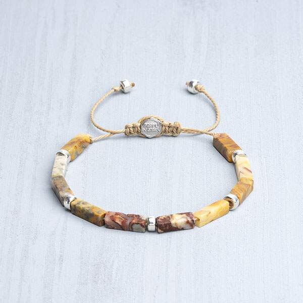 Ağaç Jasper + Gümüş Bileklik