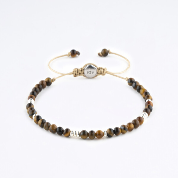 Kaplan Gözü Taşı - 925 Ayar Gümüş Bileklik - Kanyon Kaplan Gözü Taşı - 925 Ayar Gümüş Bileklik - Kanyon