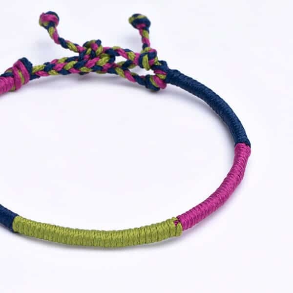 Klimanjaro Paraşüt İpli Renkli Unisex Bileklik PB19291