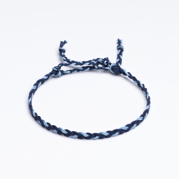 Mavi - Açık Mavi Saç Örgü Bileklik - Sharadamba Mavi - Açık Mavi Saç Örgü Bileklik - Sharadamba