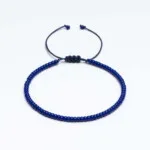 Yuvarlak Miyuki Boncuklu Bileklik - Mavi