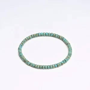 Miyuki 4mm Kırçıllı Turkuaz Unisex Bileklik