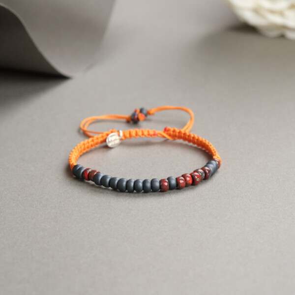 Miyuki Boncuklu Mors Alfabe Makrome Örgülü Bileklik Miyuki Boncuklu Mors Alfabe Makrome Örgülü Bileklik