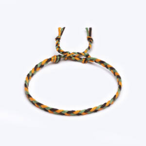 Sharadamba Koton İpli Renkli Saç Örgü Bileklik