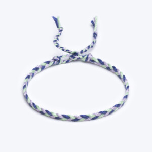 Sharadamba Koton İpli Renkli Saç Örgü Bileklik