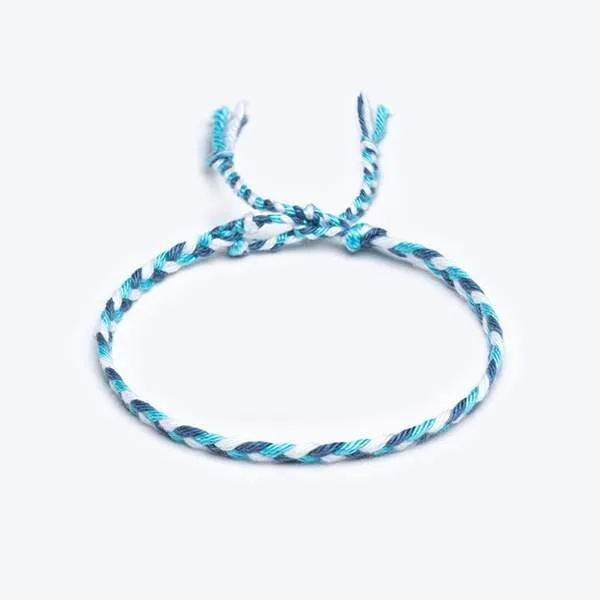Sharadamba Koton İpli Renkli Unisex Bileklik Sharadamba Koton İpli Renkli Unisex Bileklik
