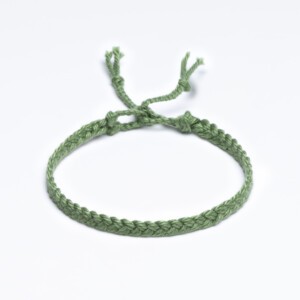 Sharadamba Su Yeşili Koton İpli Unisex Bileklik