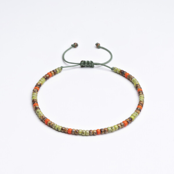 Yuvarlak Miyuki Boncuklu Bileklik – Günbatımı Yuvarlak Miyuki Boncuklu Bileklik – Günbatımı